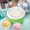 Euro Cuisine ICM26GR  Automatic Ice Cream, Sorbet & Frozen Yogurt Maker with 4 Glass Ice Cream Cup