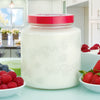 Euro Cuisine GY85 Glass Jar with Lid - 2Quarts