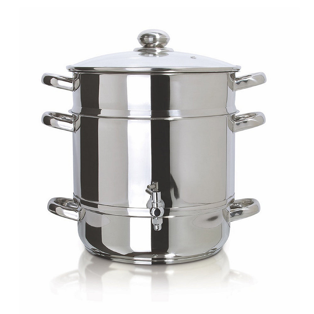 Euro Cuisine FS2500 Stainless Steel Electric Food Steamer - Euro Cuisine Inc