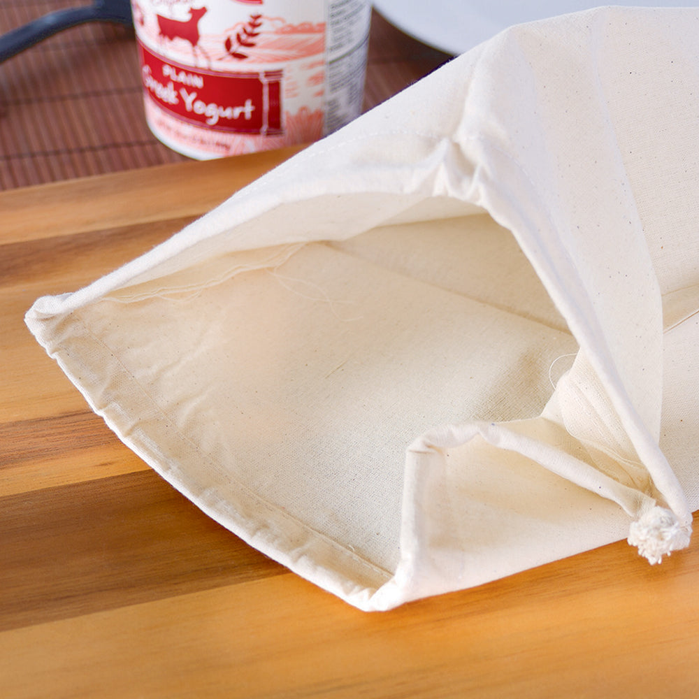 Euro Cuisine CB12 - Cotton Bag for Making Cheese / Greek Yogurt