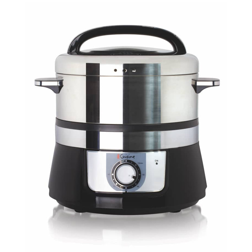 110V Mini Non-Stick Electric Rice Cooker with Steamer Double Layer