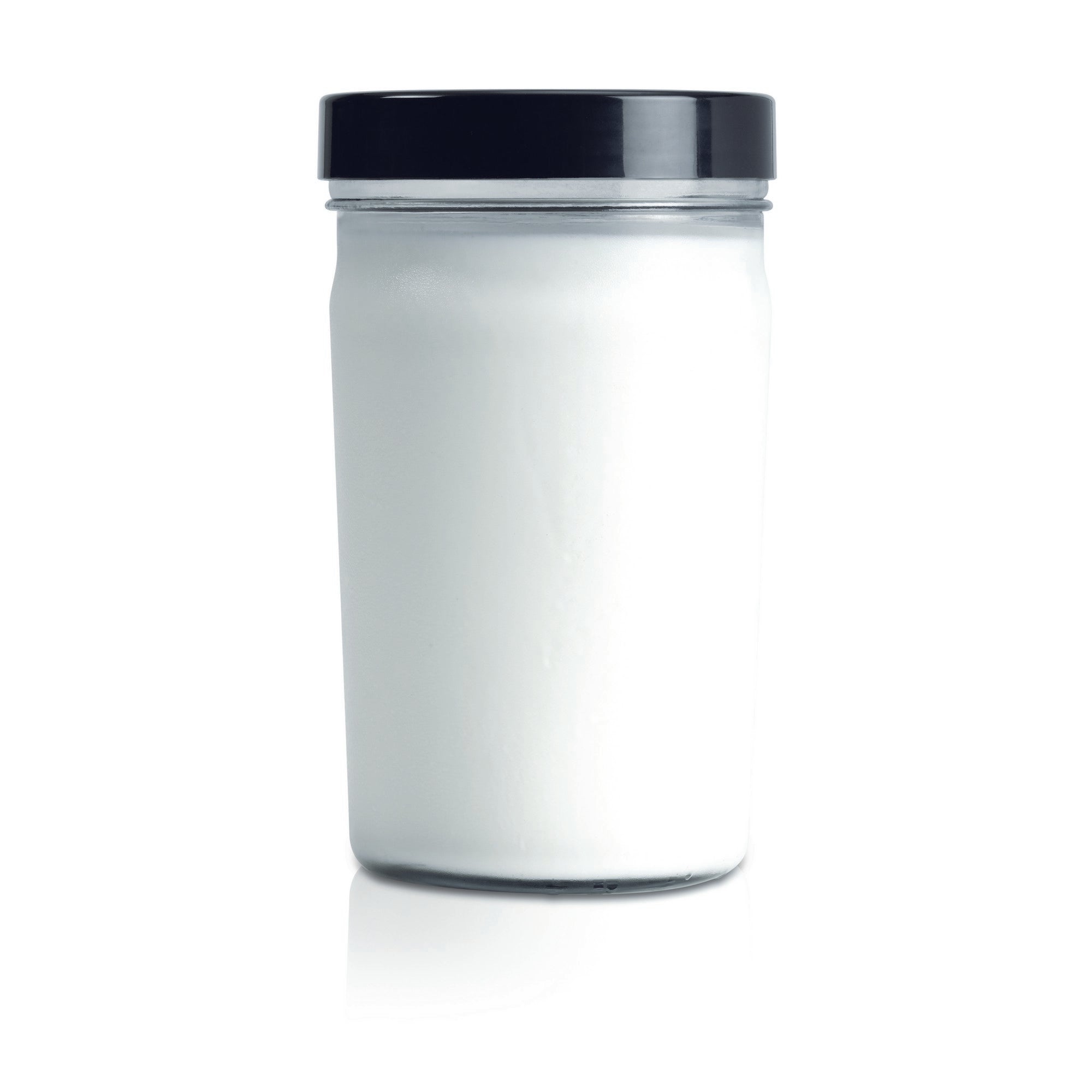 Euro Cuisine YM360 Probiotic Yogurt & Greek Yogurt Maker with Precision Temperature & Time Control, Black – 2qt Glass Jar, Cotton Strainer Bag & Thermometer Included (2025 Edition)